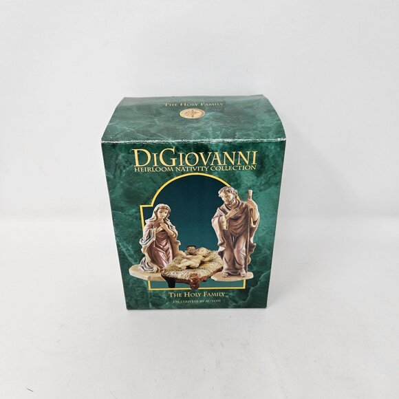 DiGiovanni Heirloom Nativity Collection The Holy Family New in Box - Picture 9 of 10